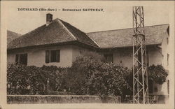 Restaurant Sautreau Postcard