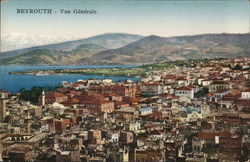 Beyrouth - Global View Lebanon Middle East Postcard Postcard