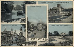 Greetings from Leicester England Postcard Postcard