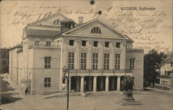 Hoftheater Weimar, Germany Postcard Postcard