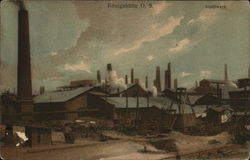 Stahlwerk Konigshutte, Germany Postcard Postcard