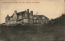 Residence of Dr. A. Graham Bell "Beinn Bhreagh" Baddeck, NS Canada Nova Scotia Postcard Postcard
