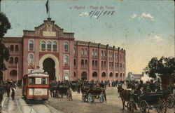 Madrid - Plaza de Toros Postcard