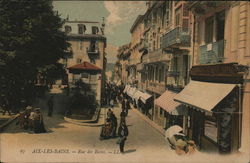 Rue des Bains Postcard