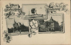 Gruss Kreisturnfest Wilhelmshaven Postcard
