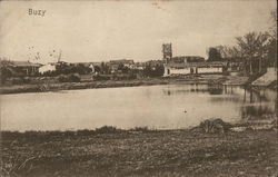 View of Town Postcard