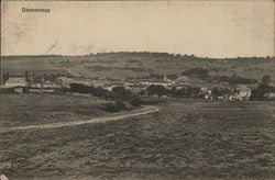 View of Town Dannevoux, France Postcard Postcard