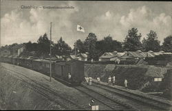 Krankentransportstelle Chambley, France Postcard Postcard