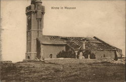 Church in Mousson France Postcard Postcard