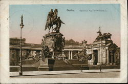 Denkmal Kaiser-Wilhelm I Postcard