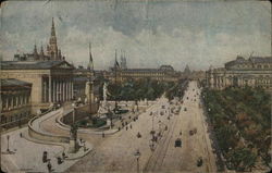 Franzensring Vienna, Austria Postcard Postcard