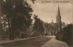Ev. Kirche mit Ahrbrucke Postcard