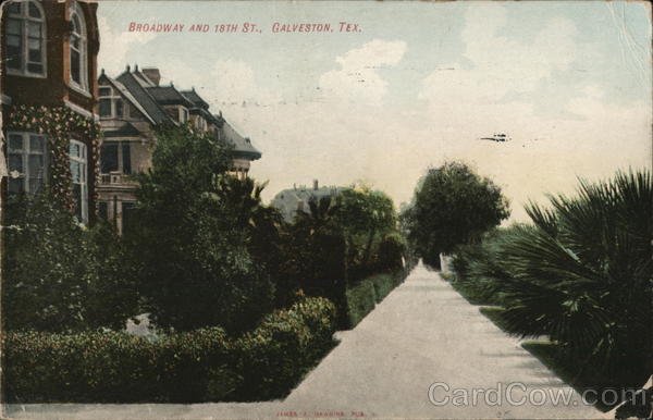 Broadway and 18th St. Galveston Texas