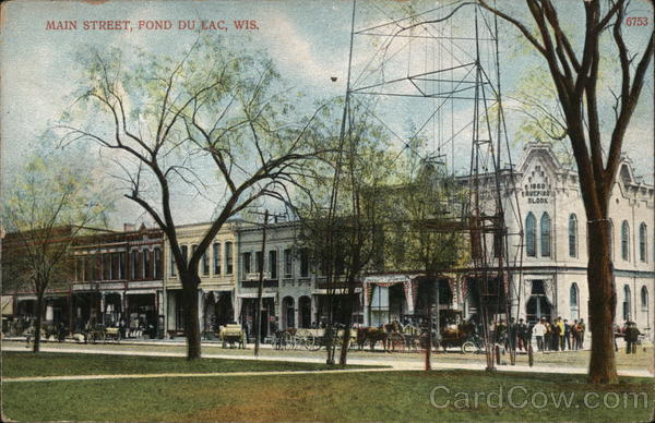 Main Street Fond du Lac Wisconsin