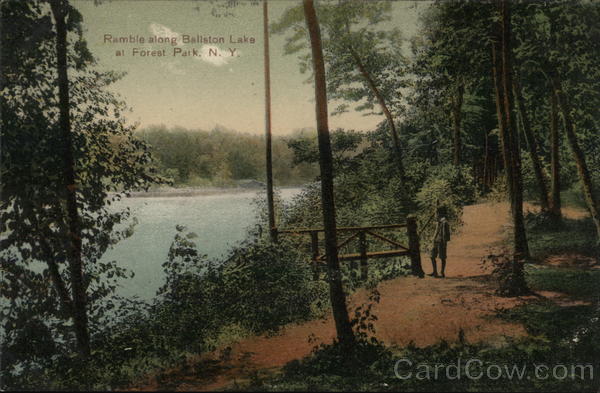 Ramble along Ballston Lake Forest Park New York