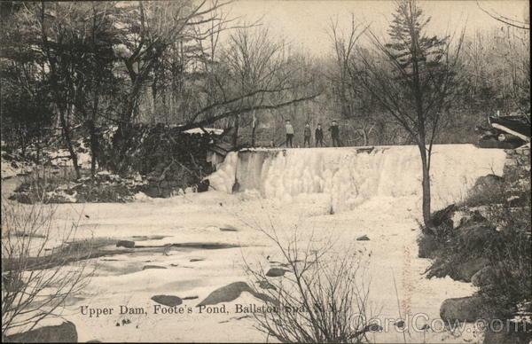 Upper Dam, Foote's Pond Ballston Spa New York