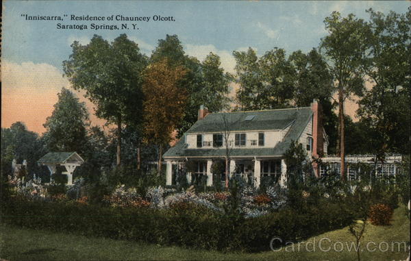 Inniscarra, Residence of Chauncey Olcott Saratoga Springs New York