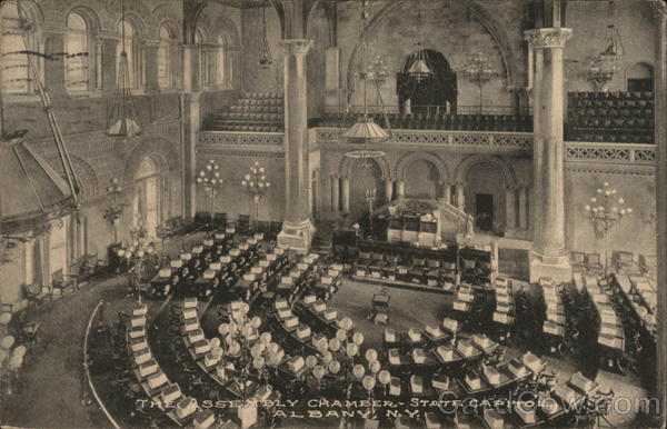 The Assembly Chamber, State Capitol Albany New York