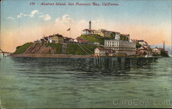 Alcatraz Island, San Francisco Bay California