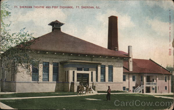 Ft. Sheridan Theatre and Post Exchange Fort Sheridan Illinois