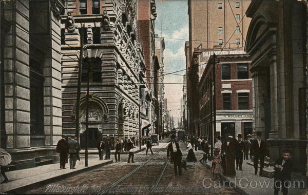 Street in Pittsburgh Pennsylvania