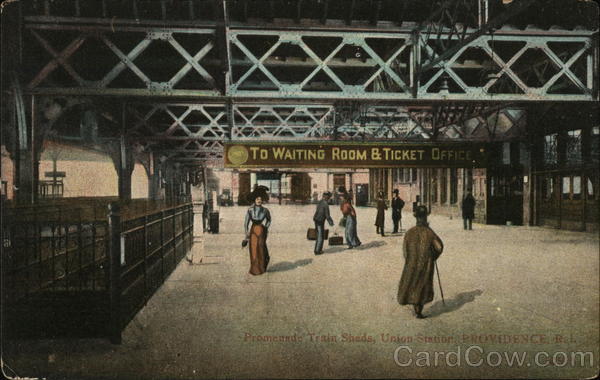 Promenade, Train Sheds, Union Station Providence Rhode Island