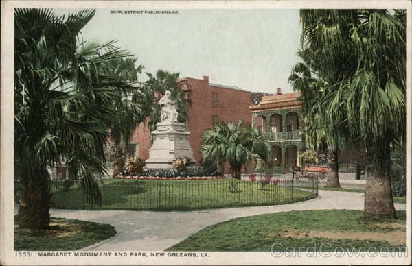 Margaret Monument and Park New Orleans Louisiana