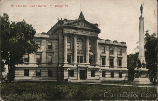 De Kalb County Court House Sycamore Illinois