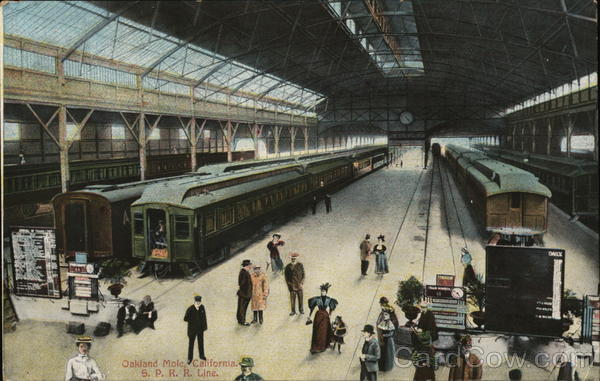 Oakland Mole, SPRR Line California