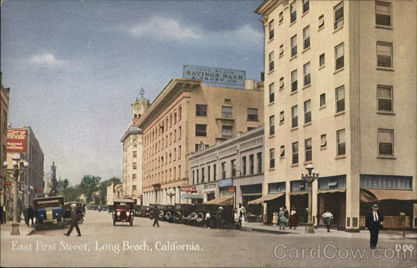 East First Street Long Beach California