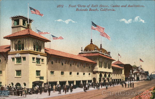 Bath House, Casino and Auditorium Redondo Beach California