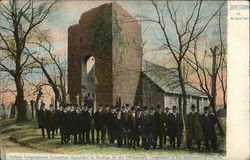 Old Church Tower Postcard
