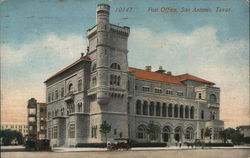 Post Office San Antonio, TX Postcard Postcard Postcard