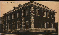 Post Office Meadville, PA Postcard Postcard Postcard