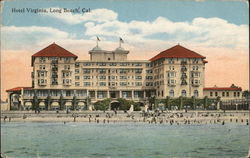 Hotel Virginia Long Beach, CA Postcard Postcard Postcard