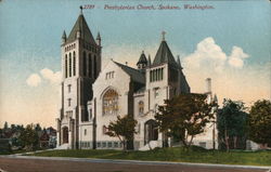 Presbyterian Church Spokane, WA Postcard Postcard Postcard