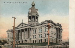 King County Court House Postcard