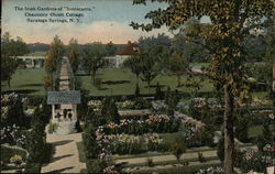 Chauncey Olcott Cottage - Irish Gardens of "Inniscarra" Saratoga Springs, NY Postcard Postcard Postcard
