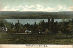 Hudson River from Milton New York Postcard Postcard Postcard