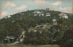 Cottages on Summit Mt. Beacon, Near Matteawan Postcard