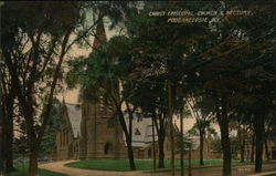 Christ Episcopal Church & Rectory Poughkeepsie, NY Postcard Postcard Postcard