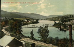 The Hudson River North Creek, NY Postcard Postcard Postcard