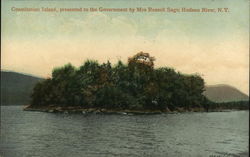 Constitution Island, Hudson River West Point, NY Postcard Postcard Postcard