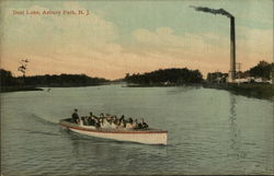 Deal Lake Asbury Park, NJ Postcard Postcard Postcard