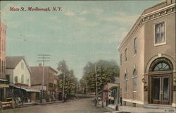 Main Street Marlborough, NY Postcard Postcard Postcard