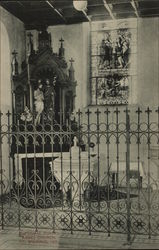 Baptismal Chapel, Abbey Church Postcard