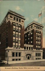 Moody Bible Institute - Women's Building Chicago, IL Postcard Postcard Postcard