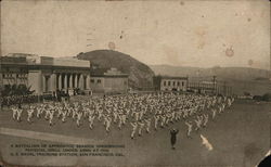 U.S. Naval Training Station San Francisco, CA Postcard Postcard Postcard