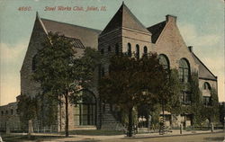 Steel Works Club Joliet, IL Postcard Postcard Postcard
