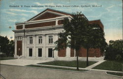 Michigan State Normal College - Frederick H. Pease Auditorium Postcard